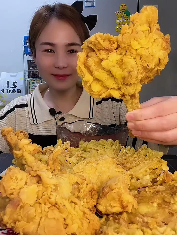 万物皆可炸!炸鸡腿配上甜辣酱香翻了啊