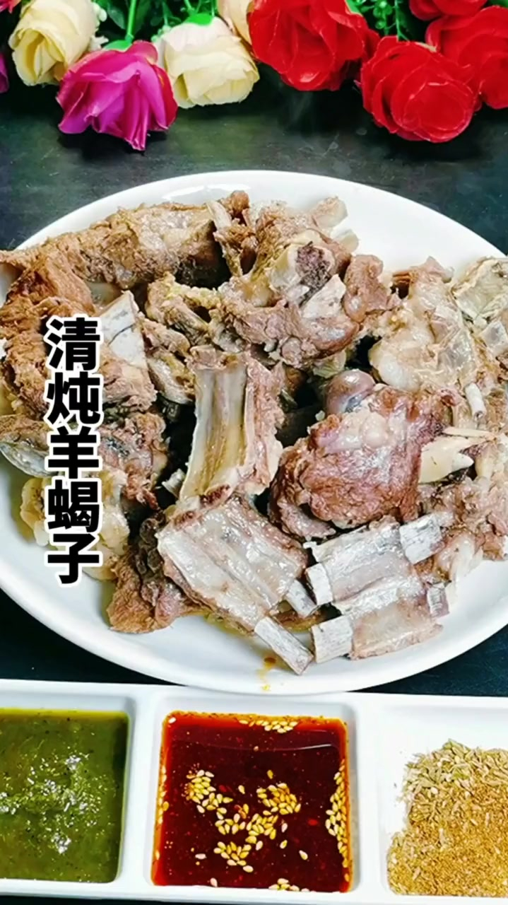 家常菜清炖羊骨头,做法简单