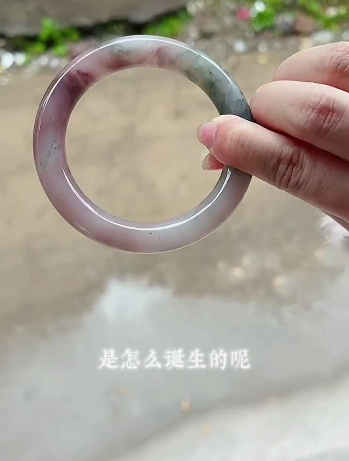 鸡血玉春三彩手镯起货(下)玉石魅力手镯鸡血玉