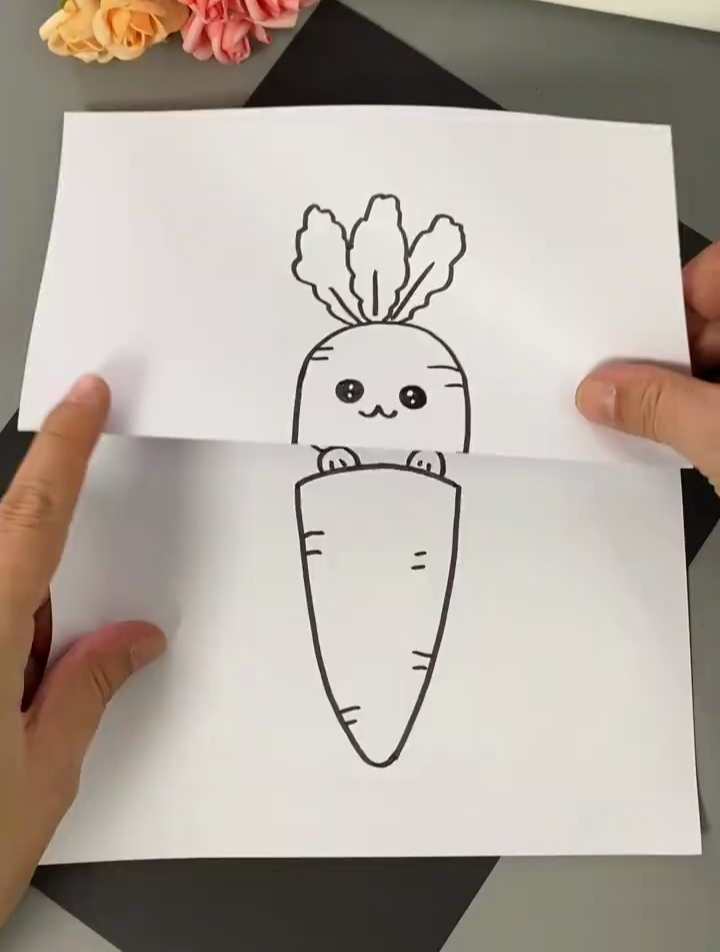 简单可爱的创意儿童画,和孩子一起试试吧!
