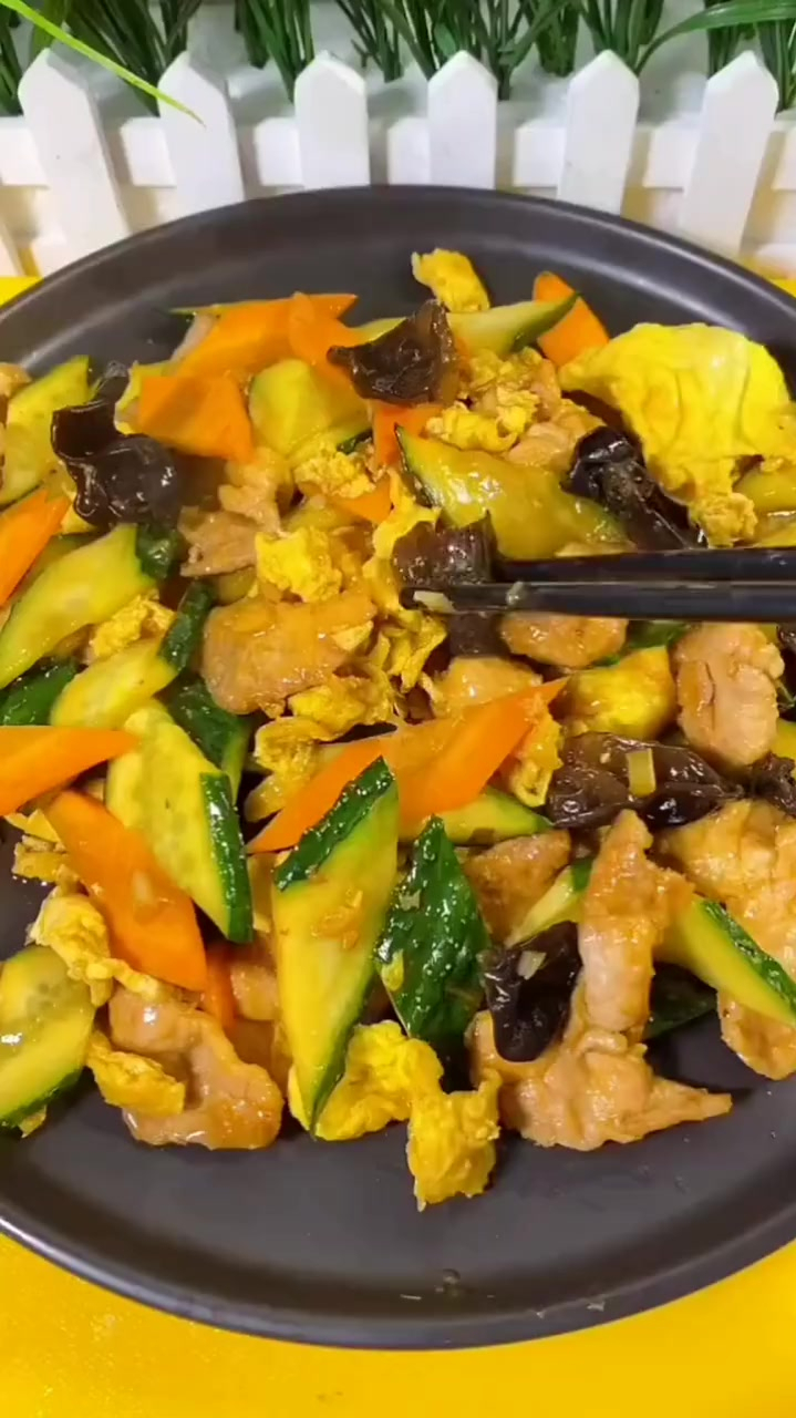 原来正宗的木须肉是这样做的,营养好吃又实惠,下饭的必备菜
