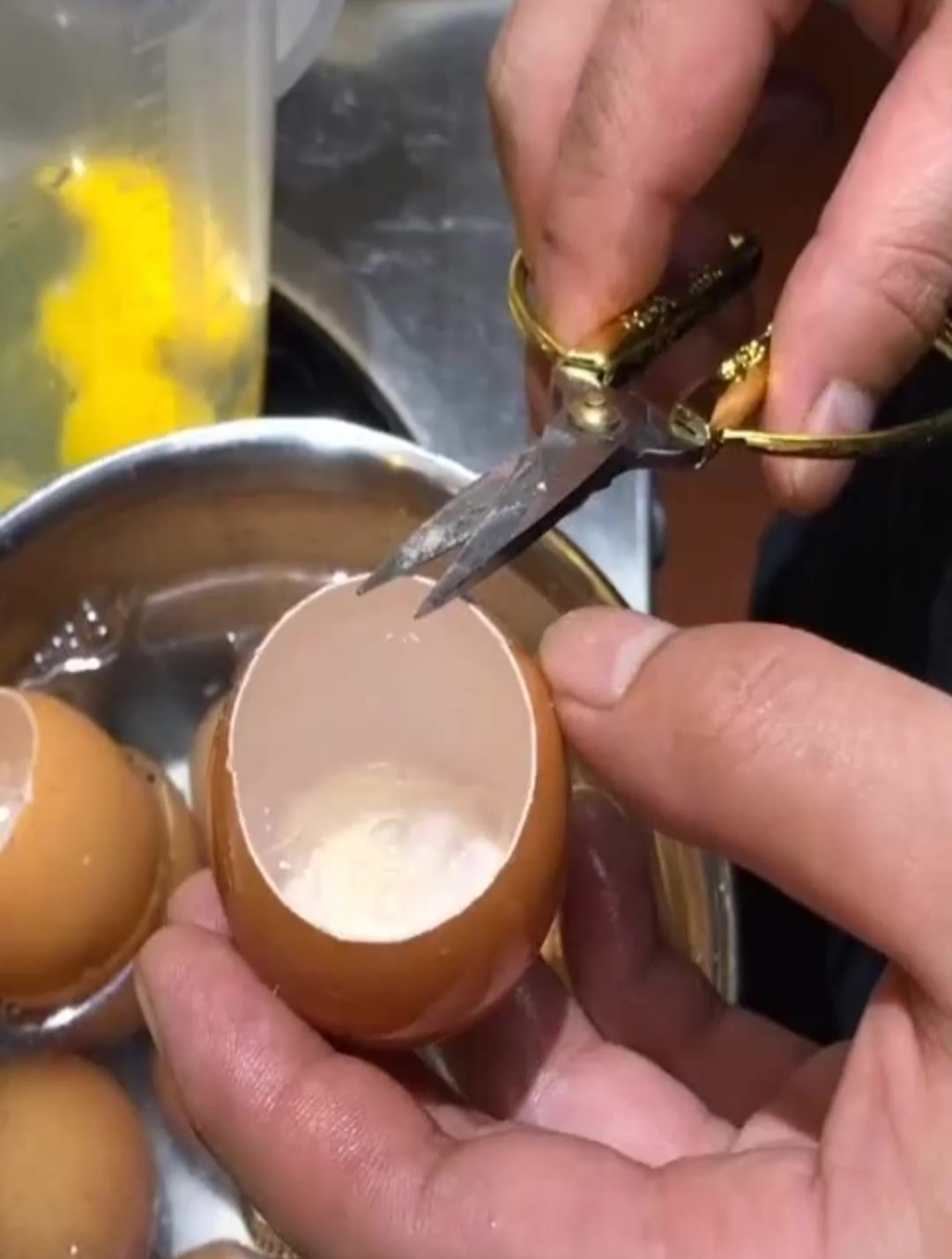 蒸蛋的蛋,是这样出来的,你学会了吗?