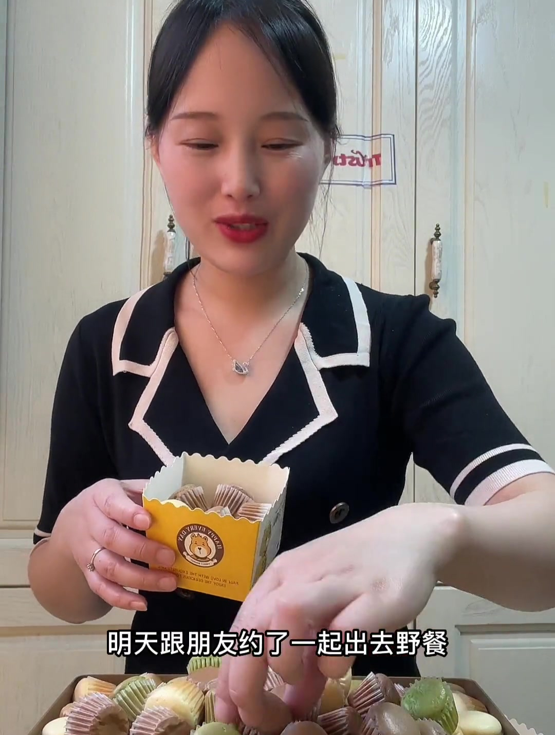 迷你小蛋糕教程,一口一个!