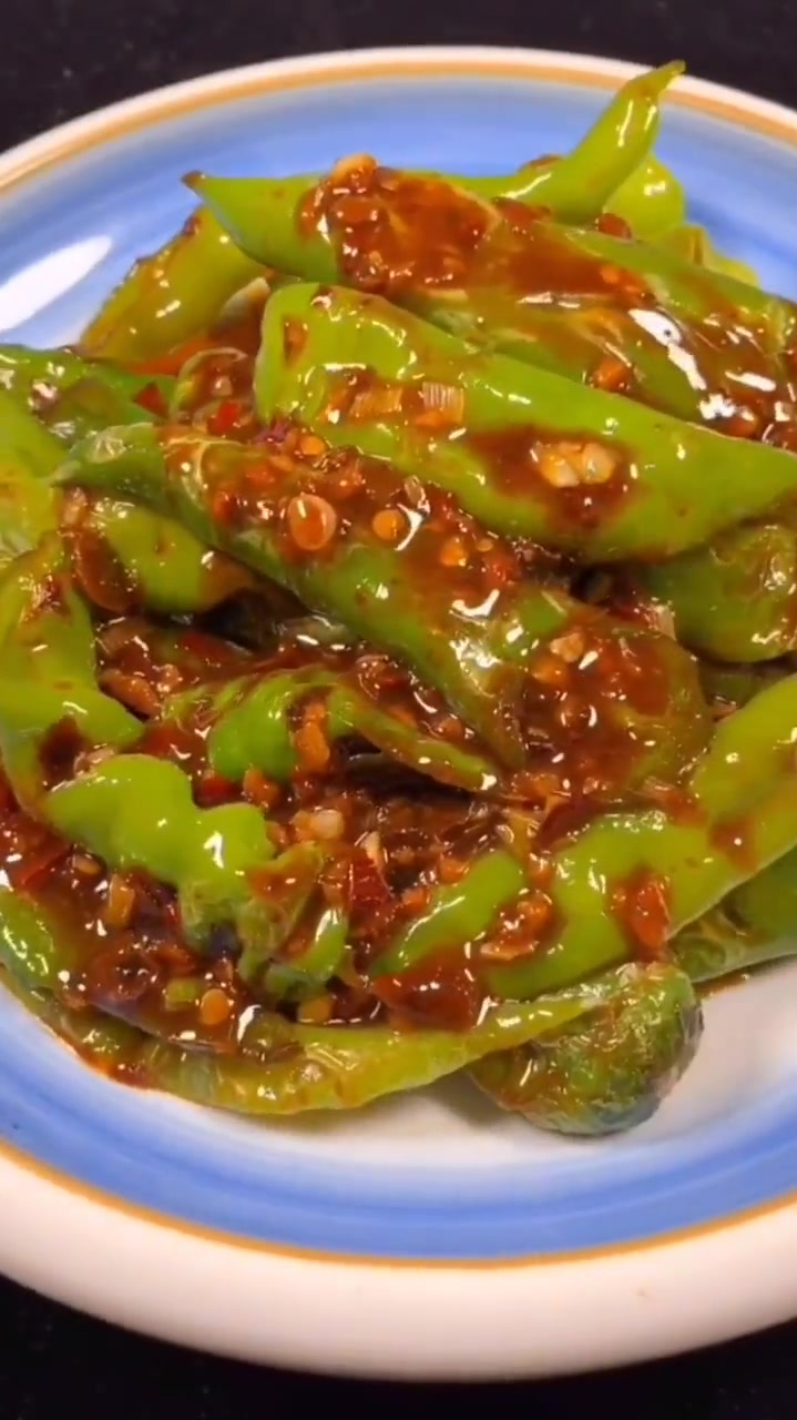 虎皮青椒做法,简单易学超级好吃!