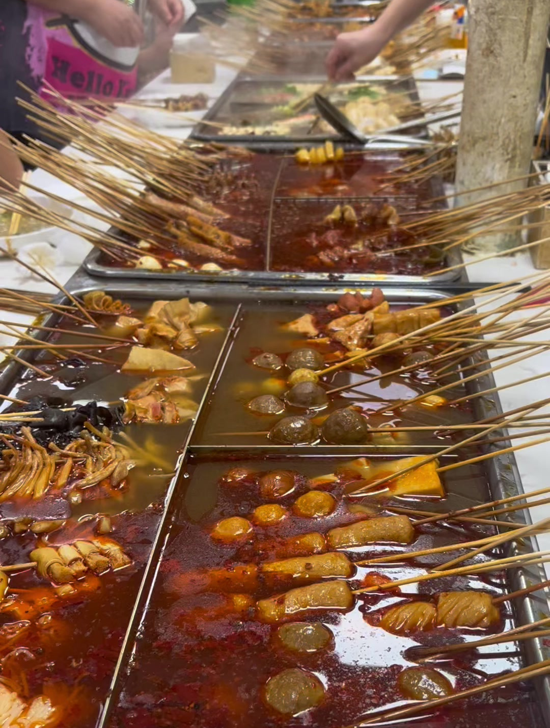 北京脏摊麻辣烫,短签1块长签2块