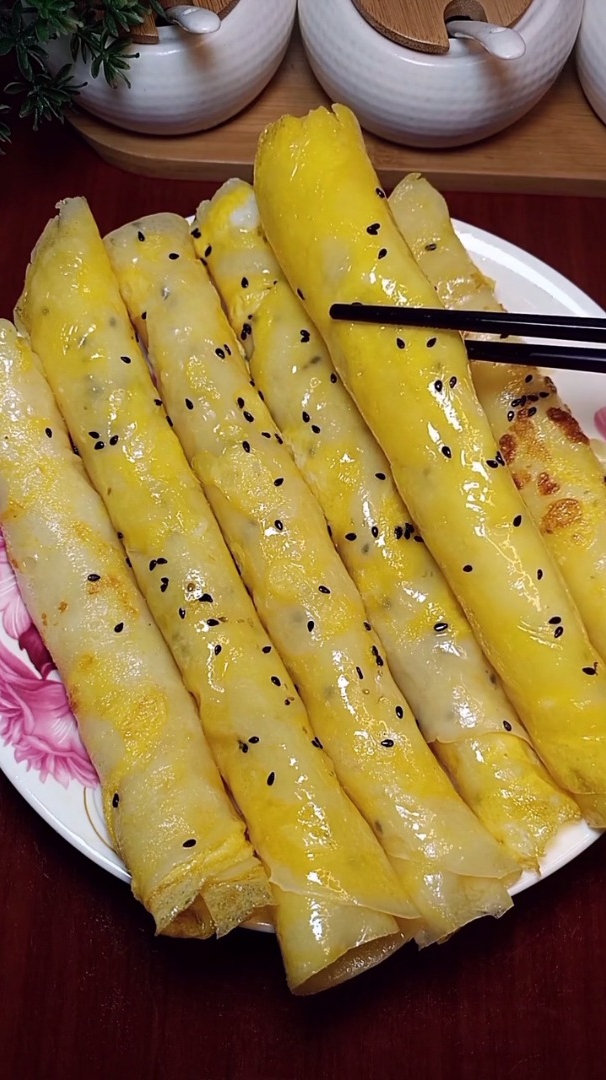 今天做早餐牛奶鸡蛋饼,快来一起学吧