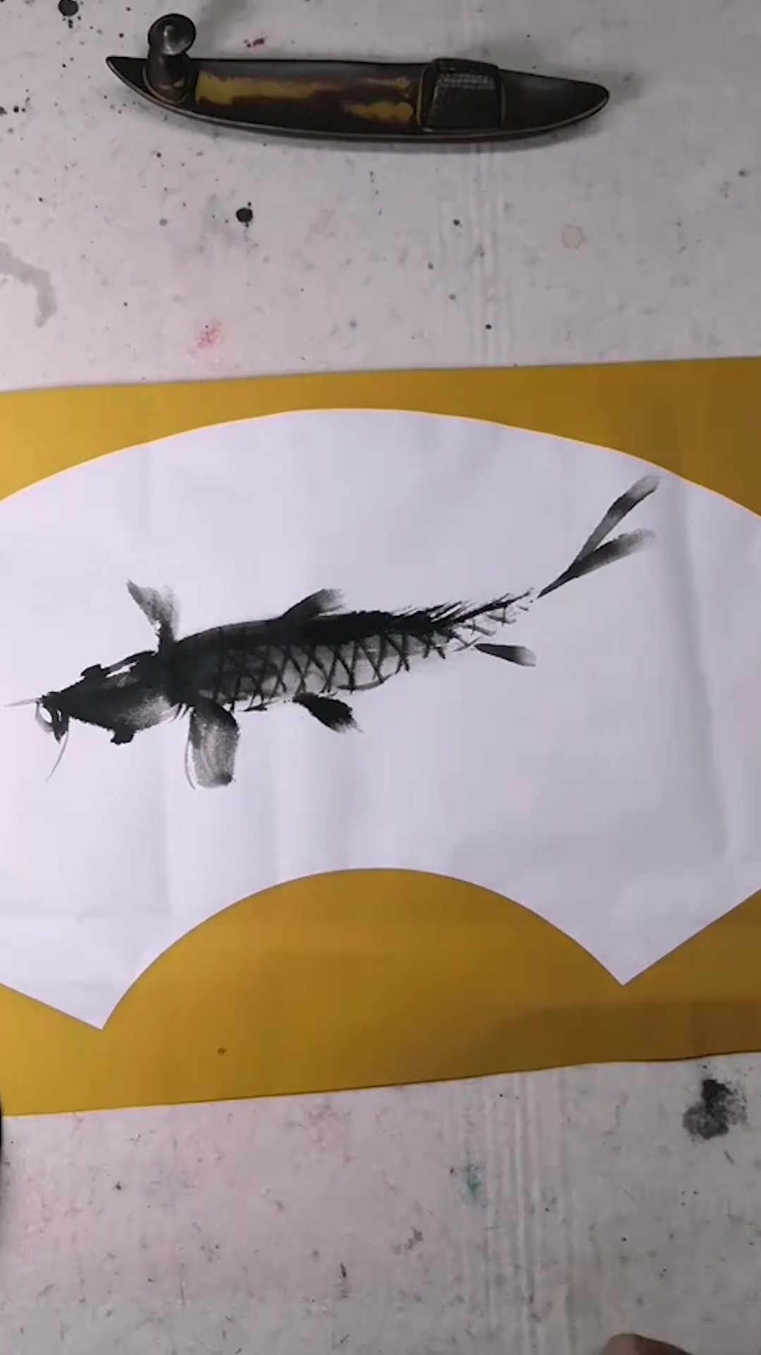 鱼的画法!