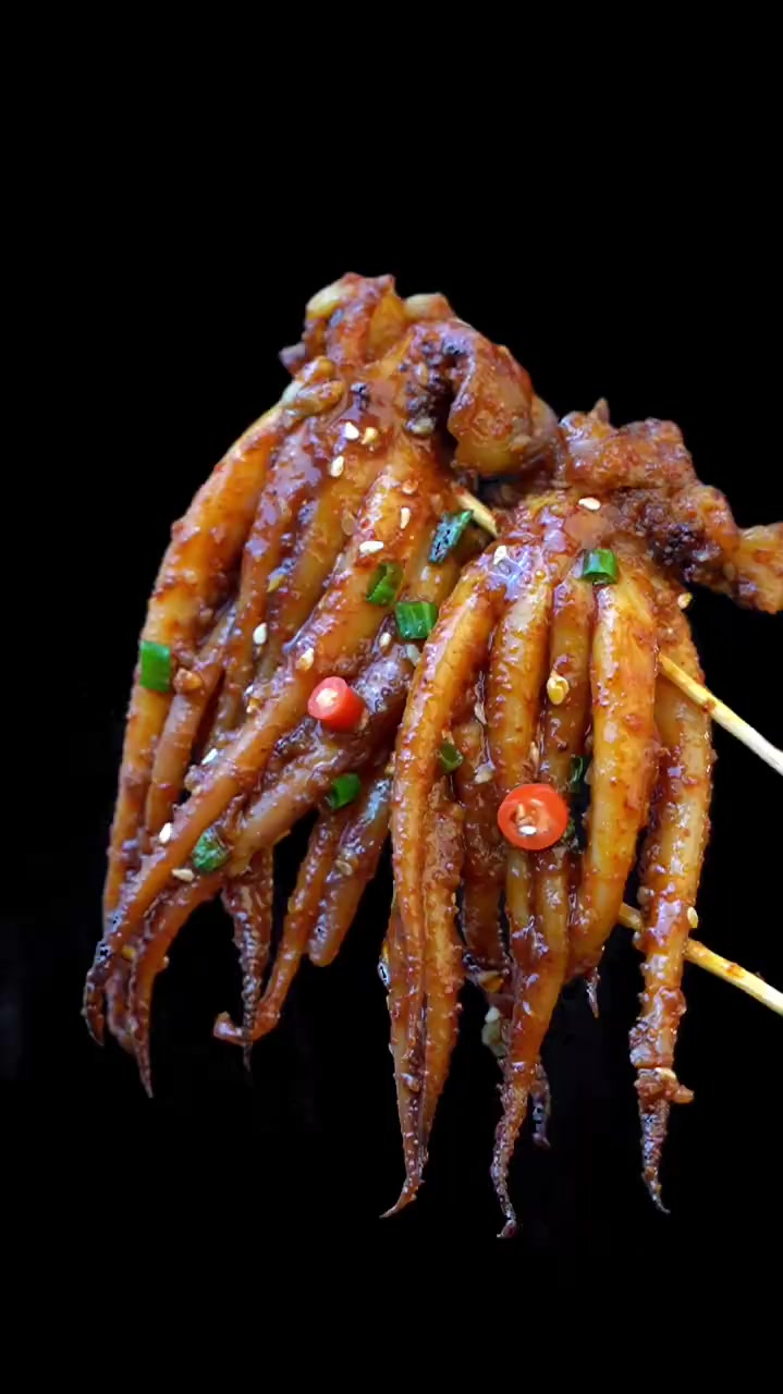 想吃烤鱿鱼再也不用去外面买了