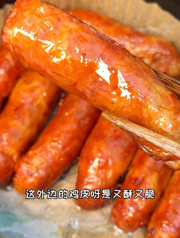 绝了,好吃到冲出地球的爆汁鸡腿卷