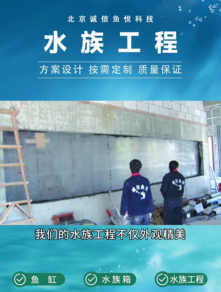 亚克力鱼缸,更加轻巧且具有更高的安全系数