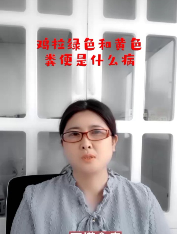 禽医玲兰姐谈鸡拉绿便和黄色粪便是什么病