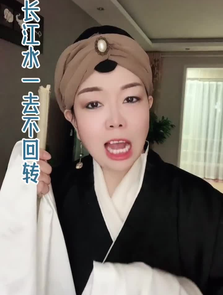 豫剧(骨肉恩仇)长江水一去不回转,春夏秋冬年复年……