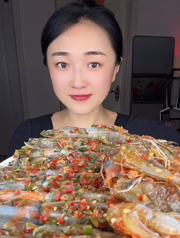 泰式甜辣虾 生呛虾