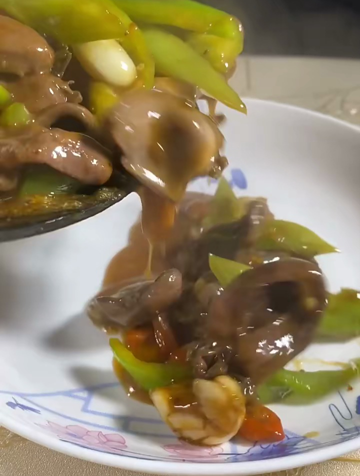 爆炒鸭心,简单又好吃