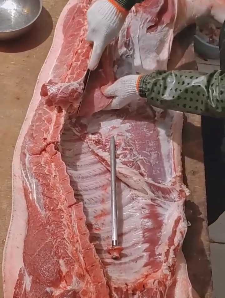 整扇肉的分割技法