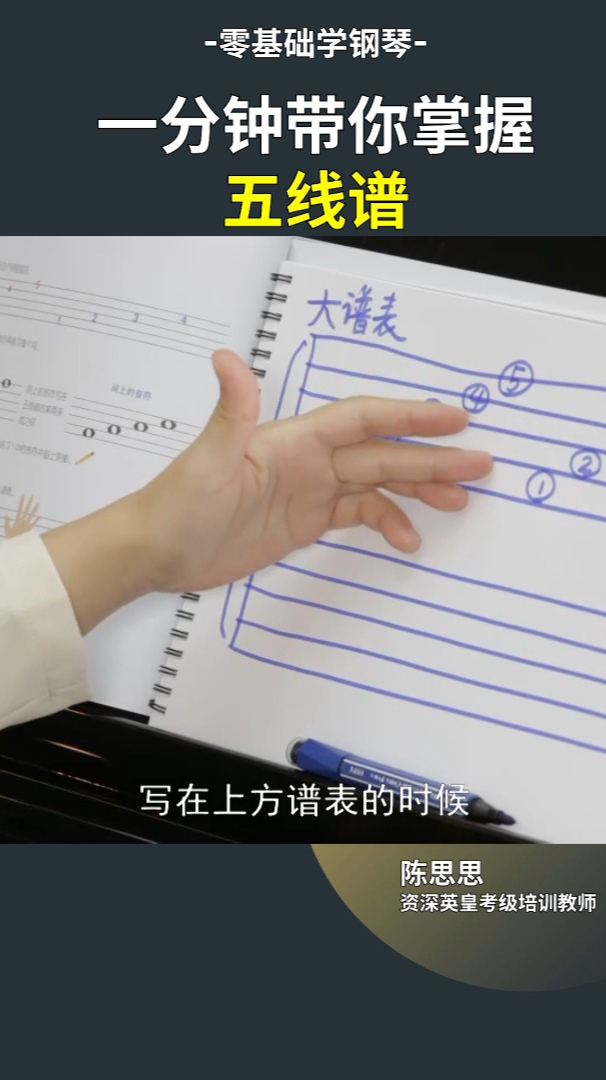 「从零学钢琴」带你快速掌握五线谱