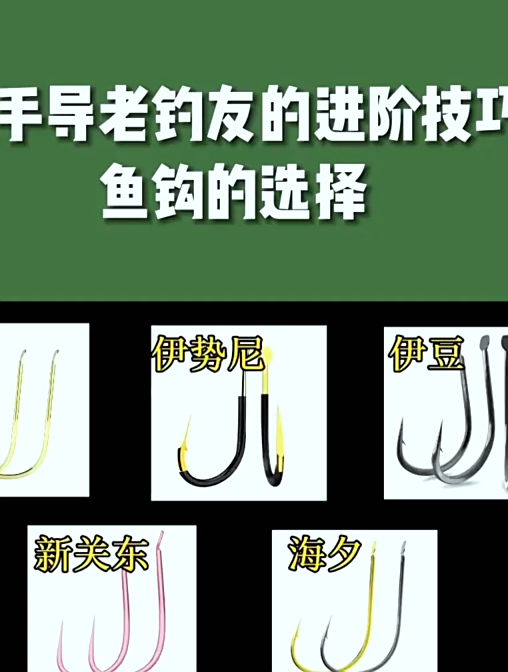 钓鱼人都来看看,鱼钩的正确使用方法,你们平时都选对了吗?