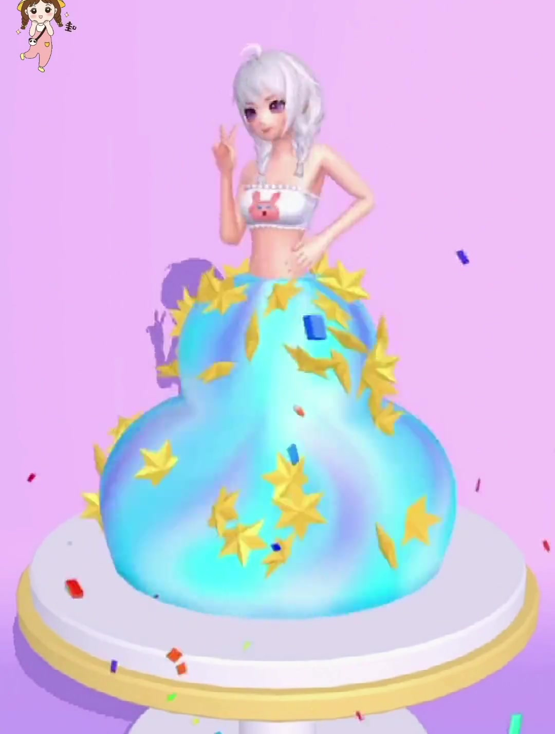 给小舞做一个星空蛋糕