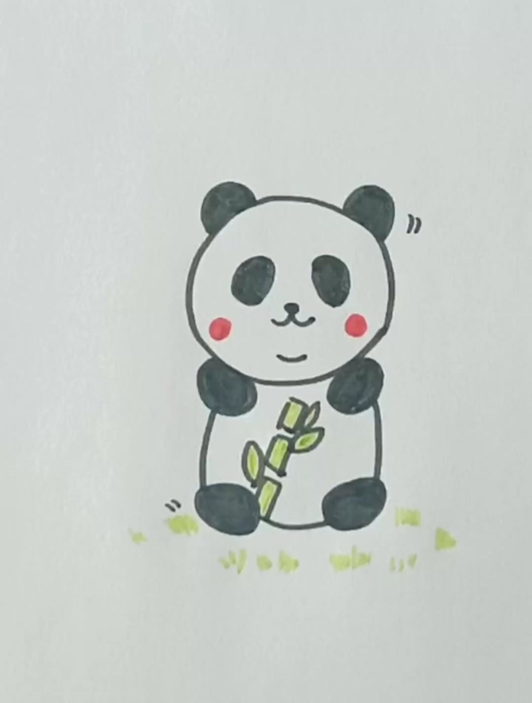 吃竹子的小熊猫,你们觉着可爱吗