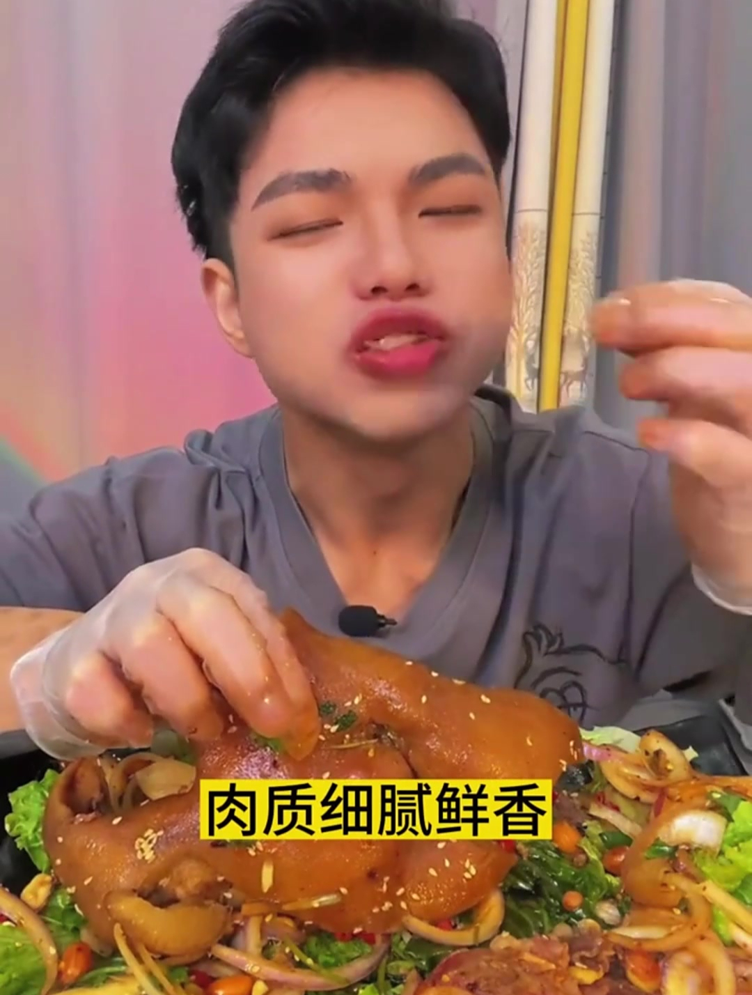 美食熟食五香卤猪头肉肉质下酒凉拌菜开袋即食真空包装,太好吃了