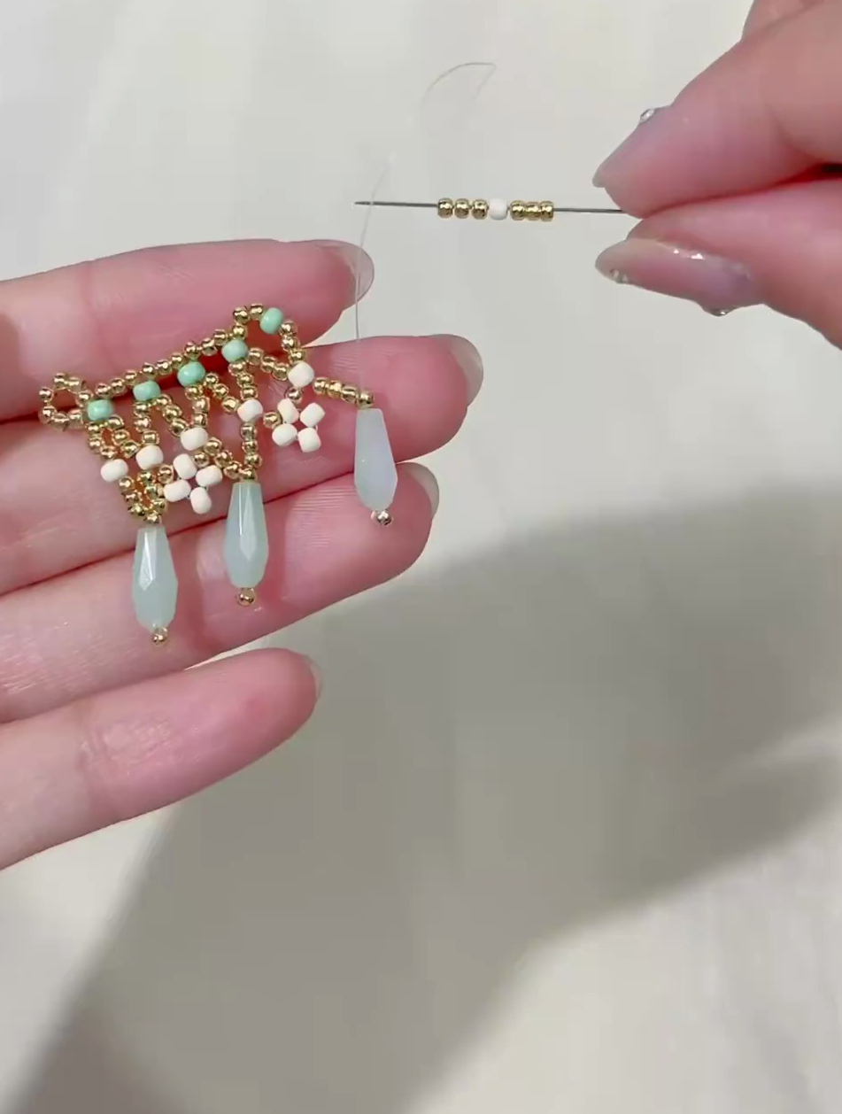 一分钟就可学会的软璎珞人鱼泪项链!