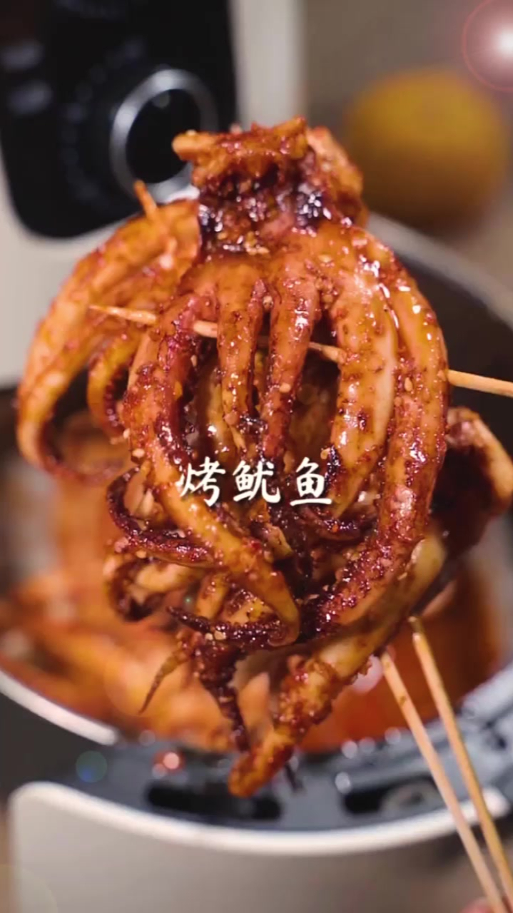 这样做的烤鱿鱼比路边摊的还要好吃,学会了不要偷偷去摆摊
