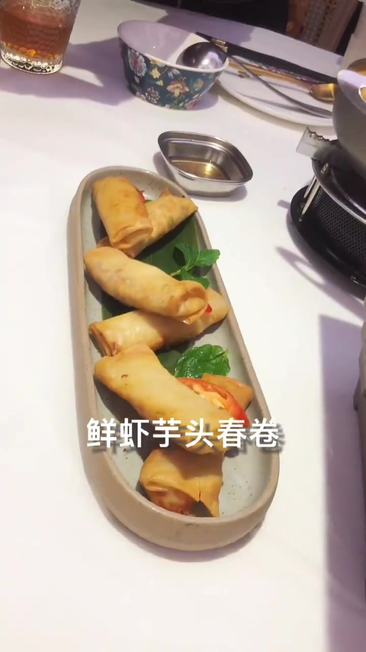 法式越菜,装修精致,色香味美的飨宴花样西贡,蜜越餐厅
