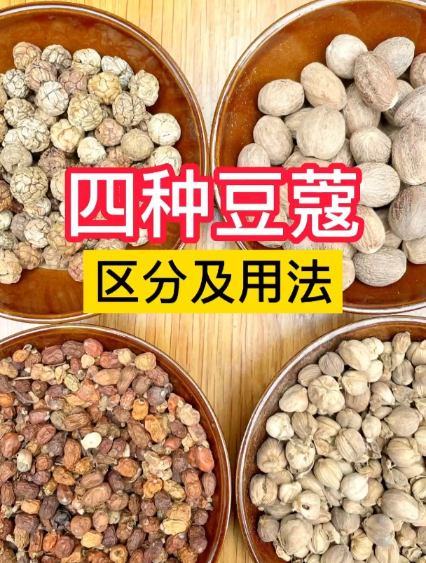卤菜四蔻——肉蔻,白蔻,红寇,草寇区分及具体用法
