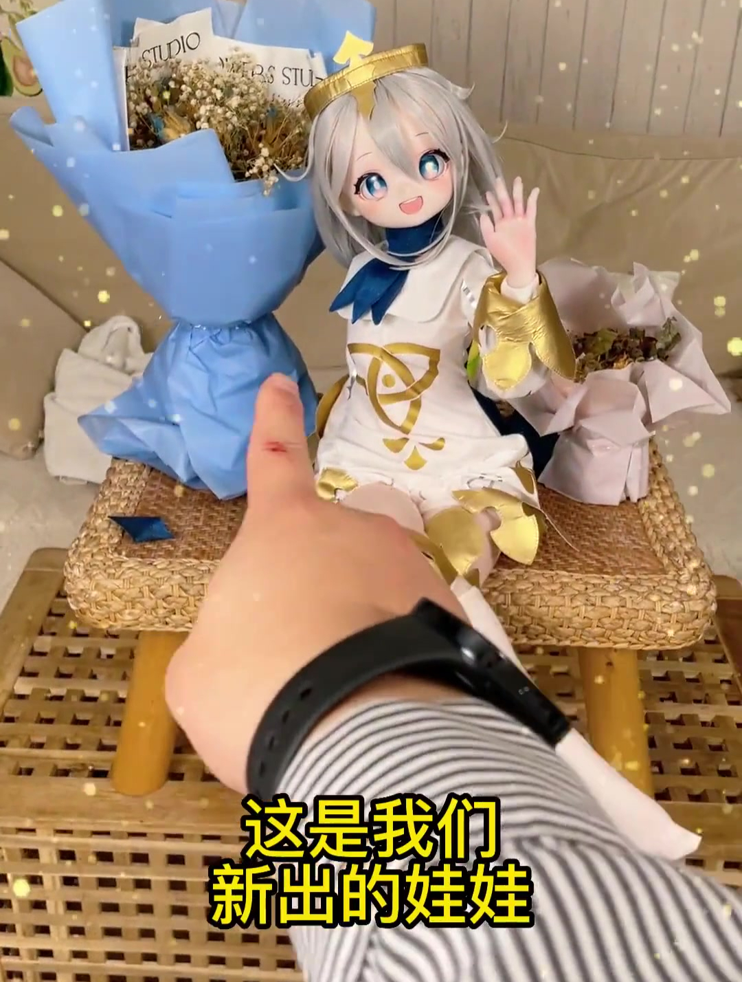 全新小派蒙登场了魔族人形派蒙可爱到爆炸等身手办