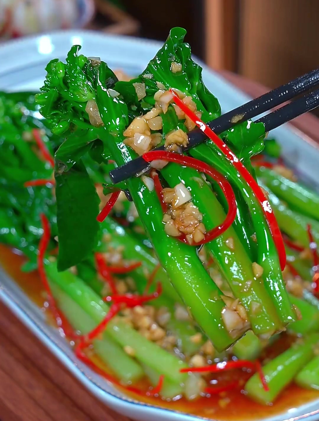 这样做的芥兰清脆爽口,真的比大鱼大肉还好吃