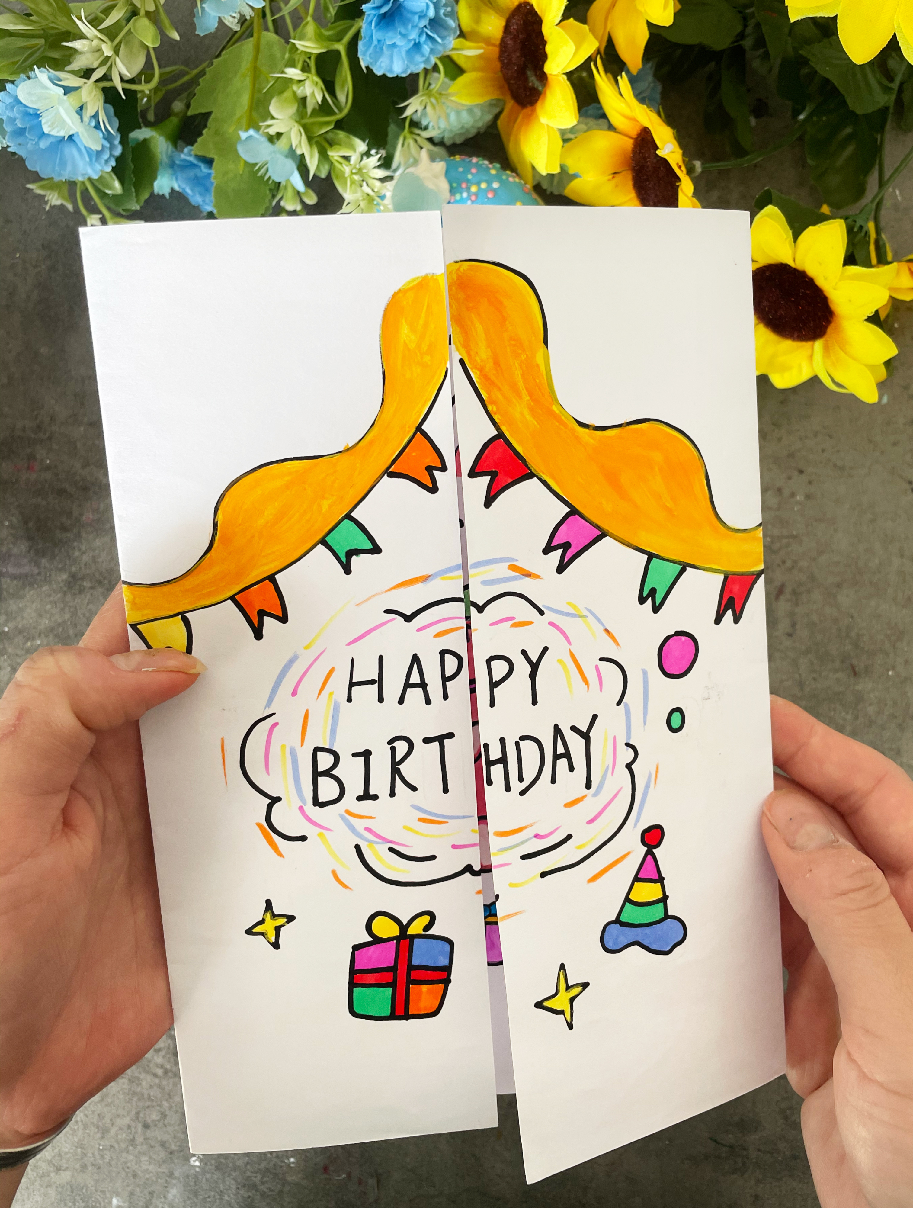 兔兔生日贺卡,马上画一个送给你爱的家人和伙伴吧