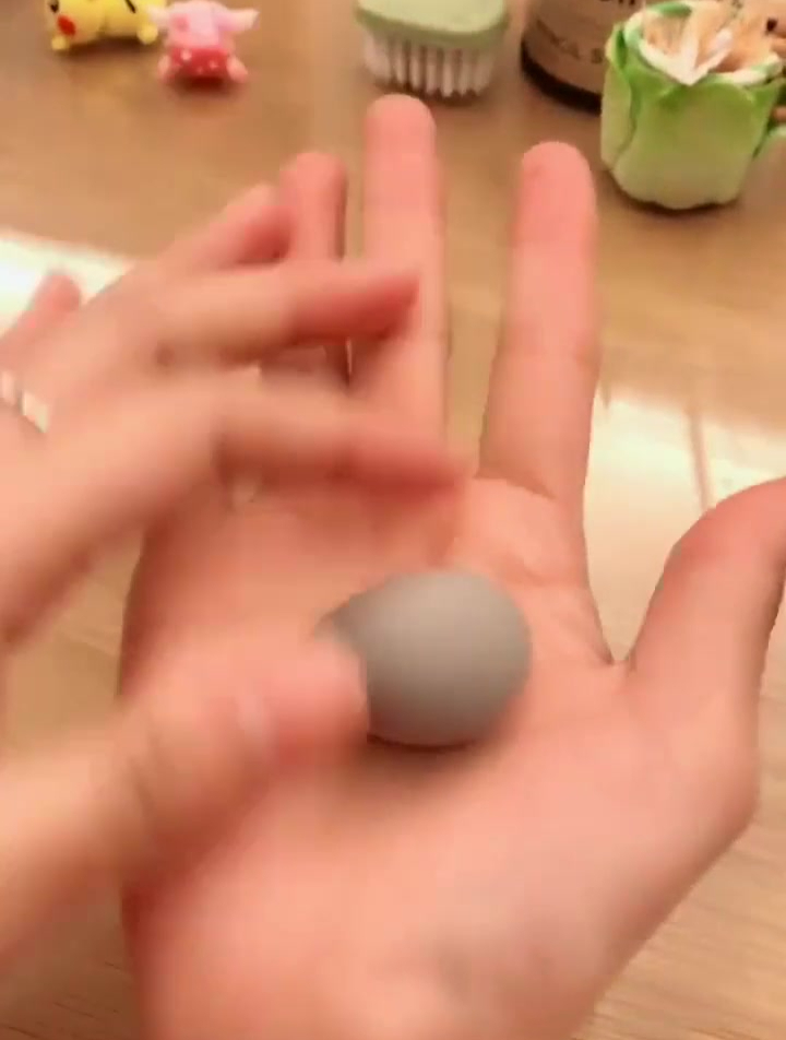 简单又可爱的小老鼠粘土教程