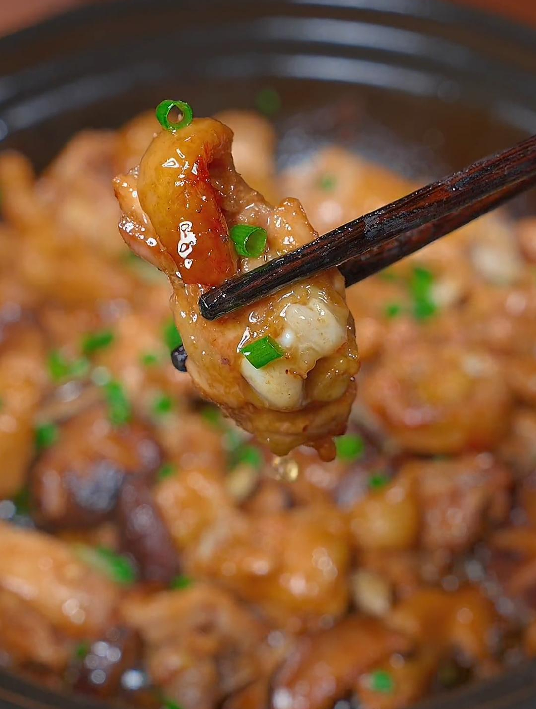 香菇焗滑鸡,鲜香滑嫩,营养又下饭