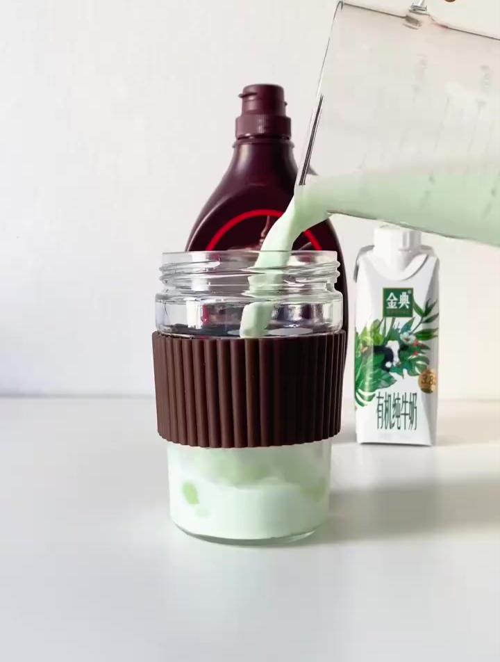 今日份薄荷巧克力拿铁,薄荷加牛奶绝了呀