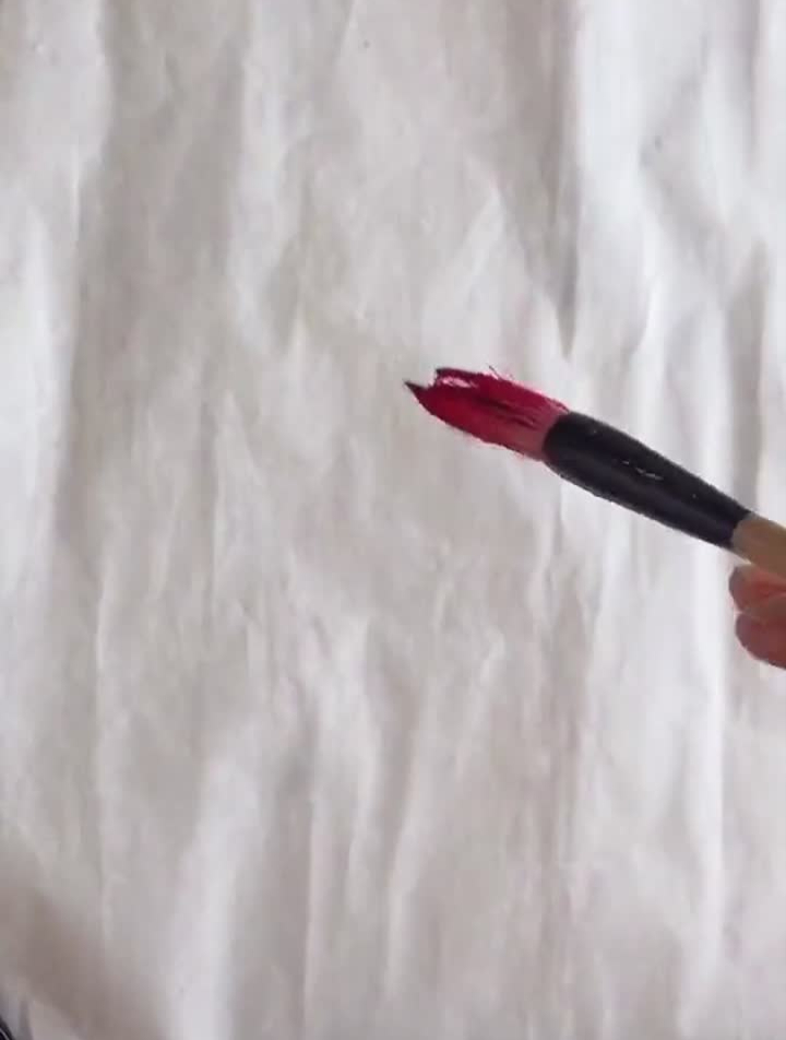 鸡冠花寓意鸿运当头,祝君好运,吉祥安康!我教你一招国画