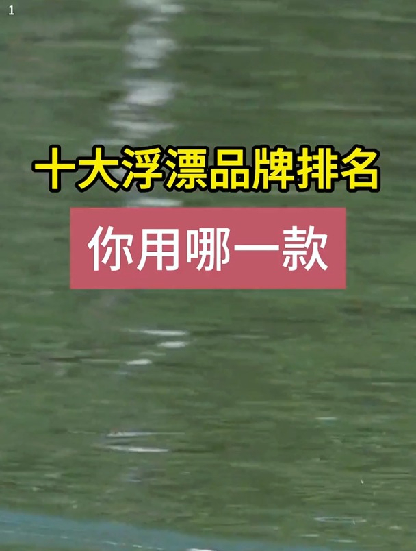 10大浮漂品牌排行榜,自己用的是哪一款?