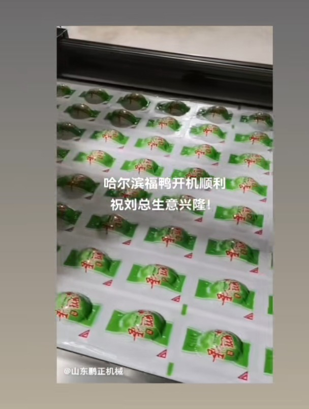 哈尔滨福鸭——包装机开机