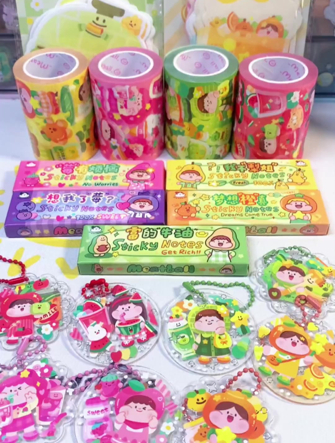 肉球新品开箱 咕咕水果系列小圆盘