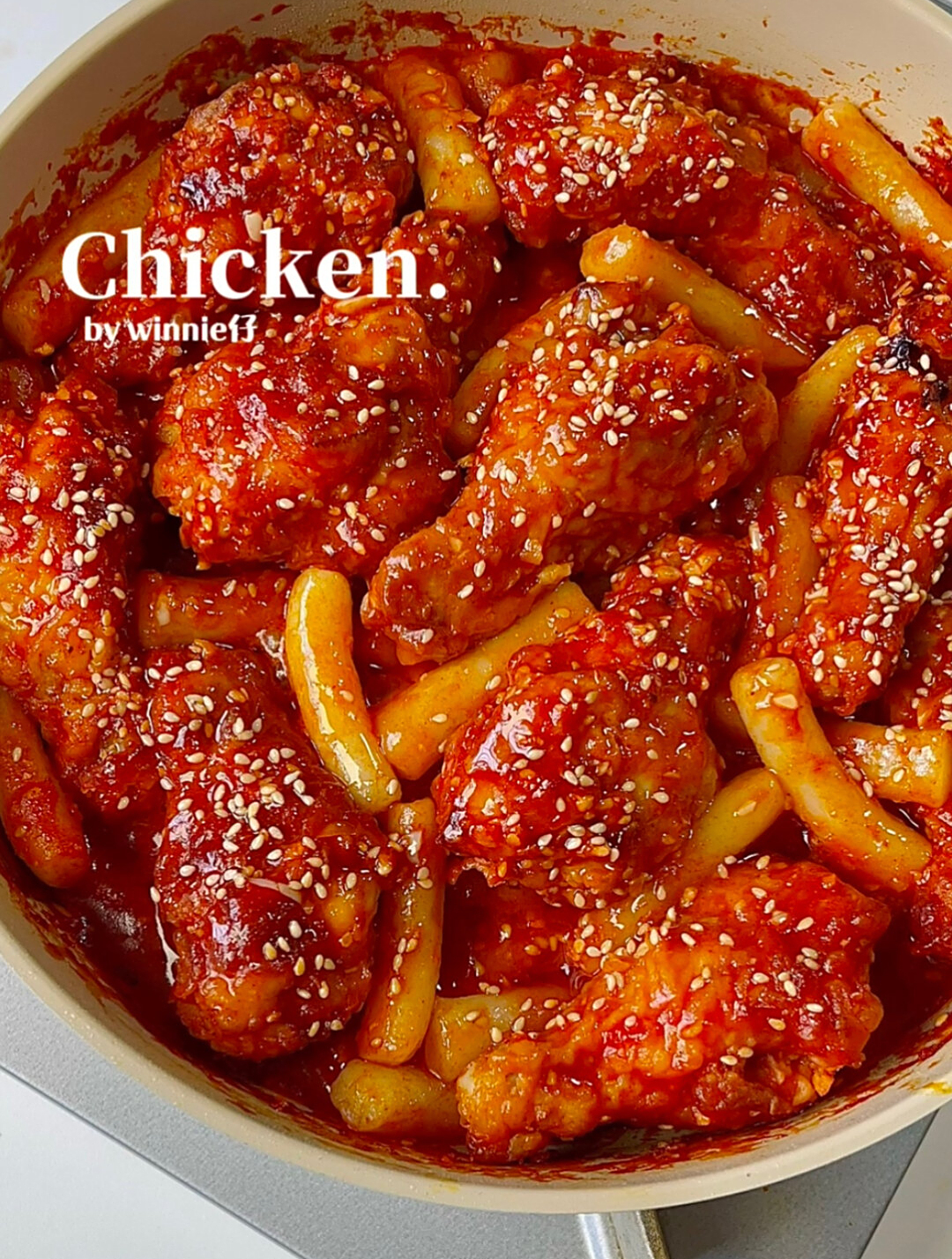 韩式炸鸡年糕甜辣酥脆,爆汁吮指巨过瘾!