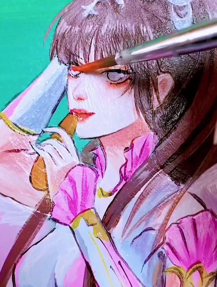 漫画女孩小舞有多好看