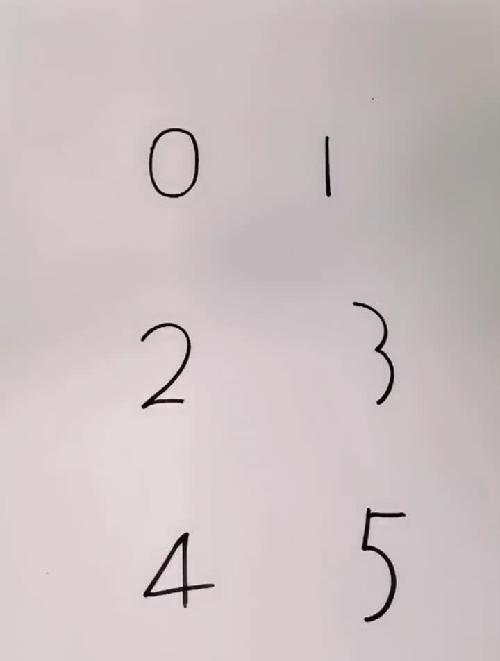 数字012345画蔬菜,你喜欢吃哪个呢简笔画简笔画教程