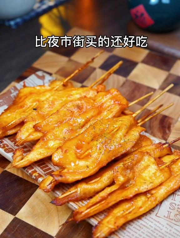 空气炸锅奥尔良鸡胸肉,比烧烤店炸鸡柳还好吃
