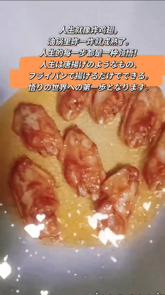 人生如锅中炸鸡翅