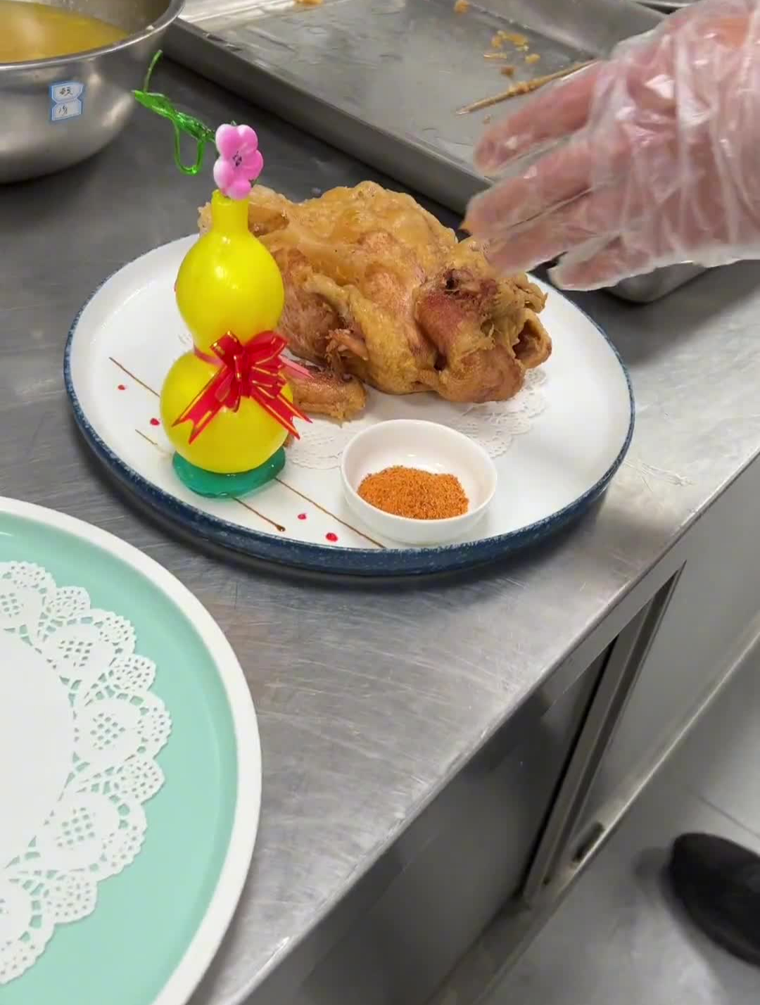 老陕葫芦鸡厨师美食用心做菜