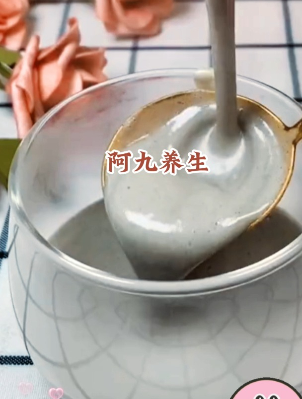 补气养血自然美的搭配,每天一杯豆浆真的很香