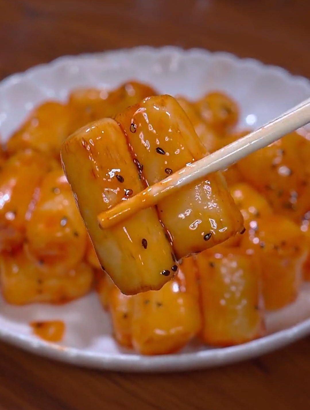 这样做的糖醋山药酸酸甜甜