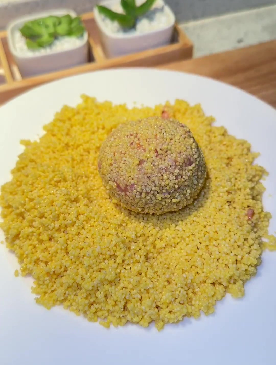 想起小时候奶奶给我做的蒸肉丸子了