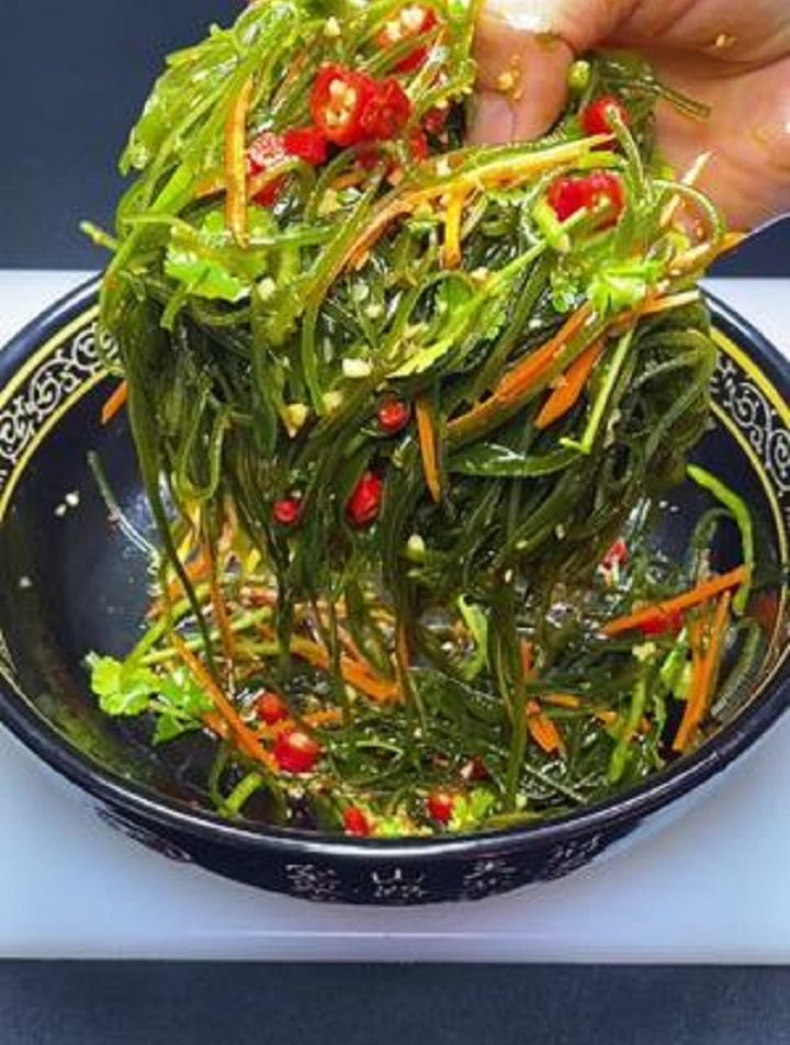 海带丝新吃法,好吃又开胃