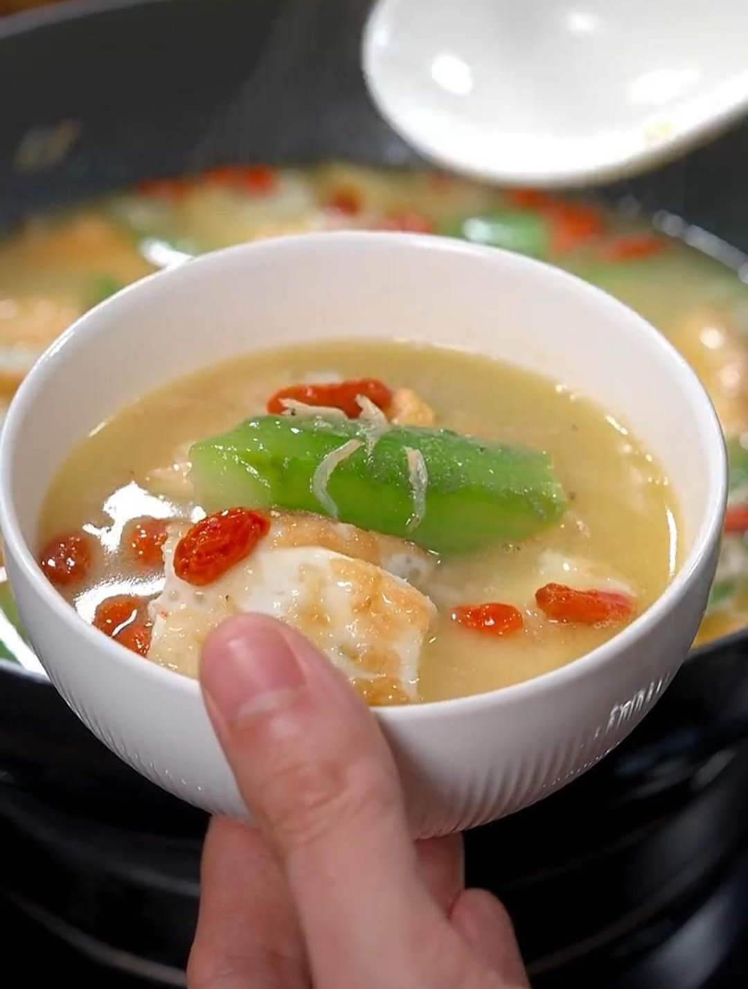 汤鲜味美的丝瓜汤做法