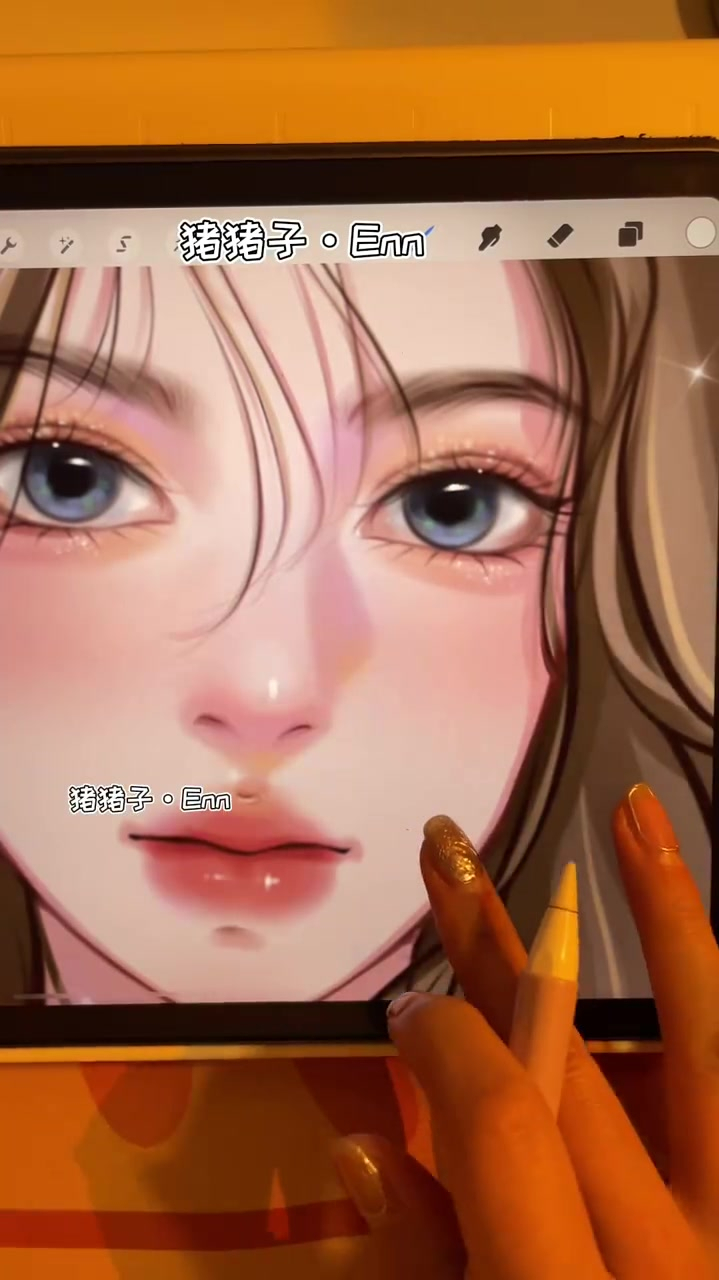 美乐蒂拟人少女绘画过程视频分享,好喜欢